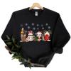 Retro Christmas Sweatshirt for Men Women & Family Matching  Cozy Holiday Sweater, Christmas Morning Holiday Parties and Winter Fashion (Desing 1) view 2