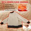 Flygo Unisex Boys Girls Fleece Lined Crewneck Sweatshirt Kids Warm Sherpa Pullover Sweater Sweatshirts Fall Winter Clothes(Black-XS) view 2