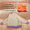 Flygo Unisex Boys Girls Fleece Lined Crewneck Sweatshirt Kids Warm Sherpa Pullover Sweater Sweatshirts Fall Winter Clothes(Purple-S) view 2