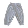 Baby Long Bloomers Girls Summer Thin Pants Soft Cotton Harem Pants for Infant Boys Toddler Dance (Grey, 18-24 Months) view 1