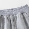 Toddler Baby Boy Girl Solid Color Pull On Jogger Pants Fall Pants Sweatpants for Daily School (Grey, 12-18 Months) view 3