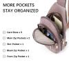 BOSTANTEN Small Sling Bag for Women - Leather Crossbody Fanny Pack Chest Bag for Travel view 3