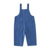 Toddler Baby Adjustable Straps Fashion Cotton Overalls Boy Girl Patchwork Bib Overalls Suspender Pants (Blue, 8-9 Years) view 2