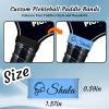 2PCS Custom Pickleball Paddle Name Bands - Personalized Pickleball Paddle Name Bands for Paddle Grip, DIY Gifts for Pickleball Lovers (Multicolor) view 3