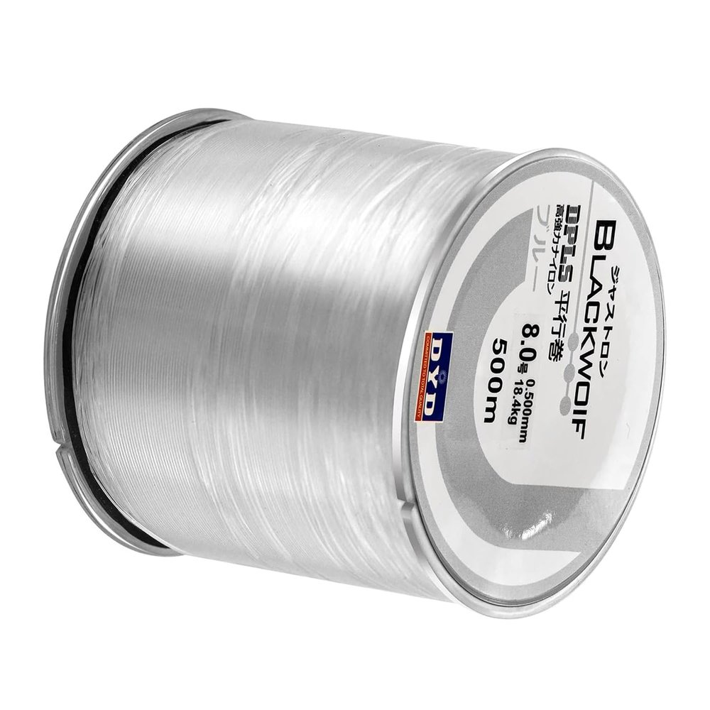 Aruicheng 480 Yards Clear Fishing Line Braided Fishing Wire Abrasion Fish String Fish Line Fish Wire Nylon String for Hanging Christmas Decoration Balloon Garland Crafts