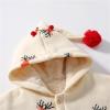 Baby Hooded Cloak,Baby Girls and Boys Cape for Christmas,Infant Toddlers Winter Warm Coat Car Seat Poncho Hood Outfit (Beige, 6-12 Months) view 4