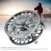 Fly Fishing Reel, 9/10 Weight CNC Machined Aluminum Alloy Body Fly Reel, 1:1 Gear Ratio 3 Bearings Sealed Fishing Reel with Momentary Braking Function for Freshwater Saltwater view 2