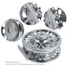 Fly Fishing Reel, 9/10 Weight CNC Machined Aluminum Alloy Body Fly Reel, 1:1 Gear Ratio 3 Bearings Sealed Fishing Reel with Momentary Braking Function for Freshwater Saltwater view 4
