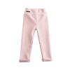 Toddler Baby Girls Fleece Lined Leggings Winter Warm Thick Thermal Pants Infant Cotton Footless Tights (Pink, 3-4 Years) view 1