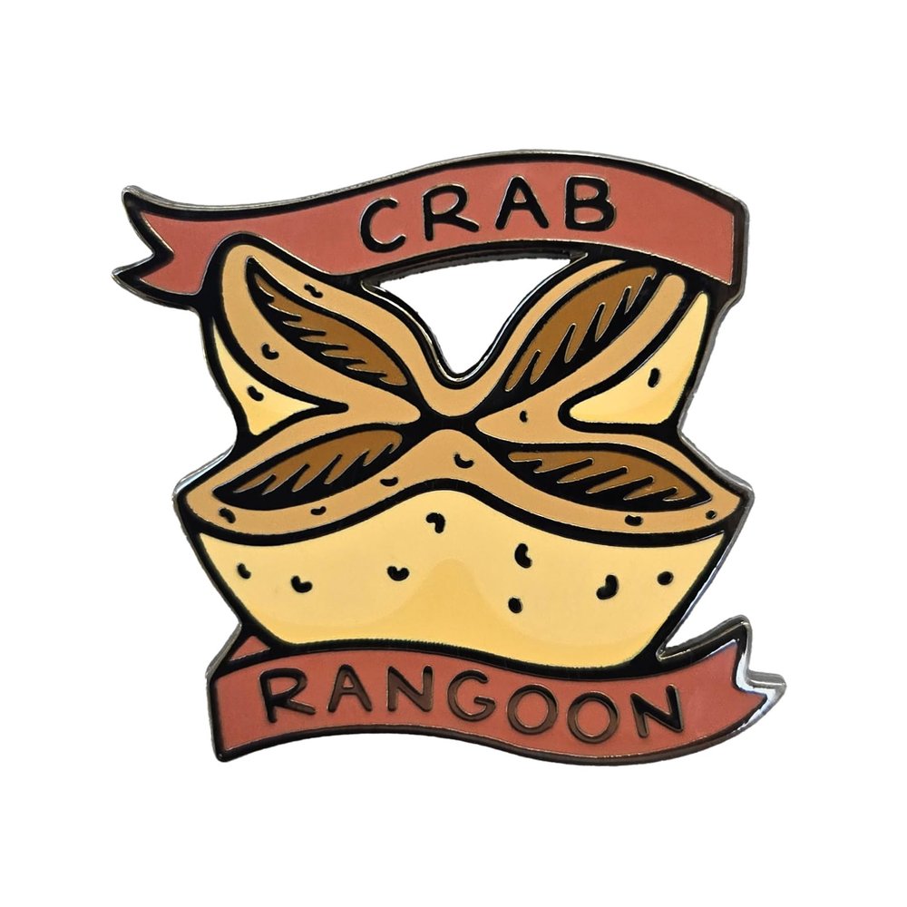 Kolorspun Golf Ball Marker with Magnetic Hat Clip (Crab Rangoon)