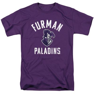 Furman University Large Unisex Adult T Shirt, Purple, X-Large