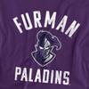 Furman University Large Unisex Adult T Shirt, Purple, X-Large view 2