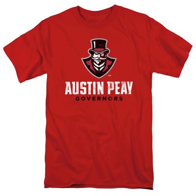Austin Peay State University Large Unisex Adult T Shirt, Red, 4X-Large