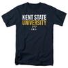 LOGOVISION Kent State University Stacked Unisex Adult T Shirt, Navy, 5X-Large view 1