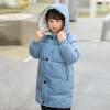 Boys Girls Long Winter Coat Hooded Puffer Jacket Kids Lightweight Down Coat Insulated Parka Thicken (Red, 4-5 Years) view 4