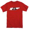 Austin Peay State University State Shape Unisex Adult T Shirt, Red, 2X-Large view 1