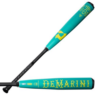 DeMarini 2025 The Goods (-3) BBCOR Baseball Bat - Teal, 34"/31 oz