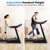 CIIHI Treadmill with Auto Incline - Adjustable Height Handrail 15% Auto Incline Treadmill with 400 lbs Capacity - Foldable Running Machine for Home with APP, Voice Control and Speaker - 8.7 MPH view 2