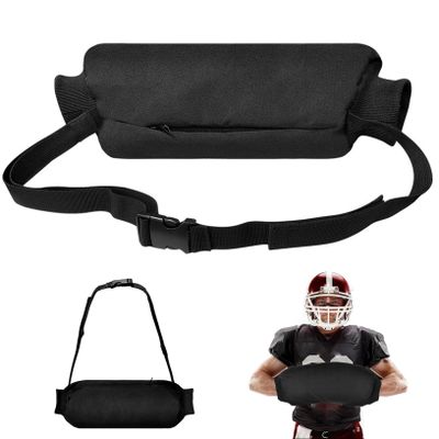 Peosaard Hand Warmer Muff, Football Hand Warmer Pouch, Winter Zipper Football Hand Warmer, Soft & Warm Hand Warmer Muff with Adjustable Strap, Hand Warmer Pouch for Outdoor Sports Accessories