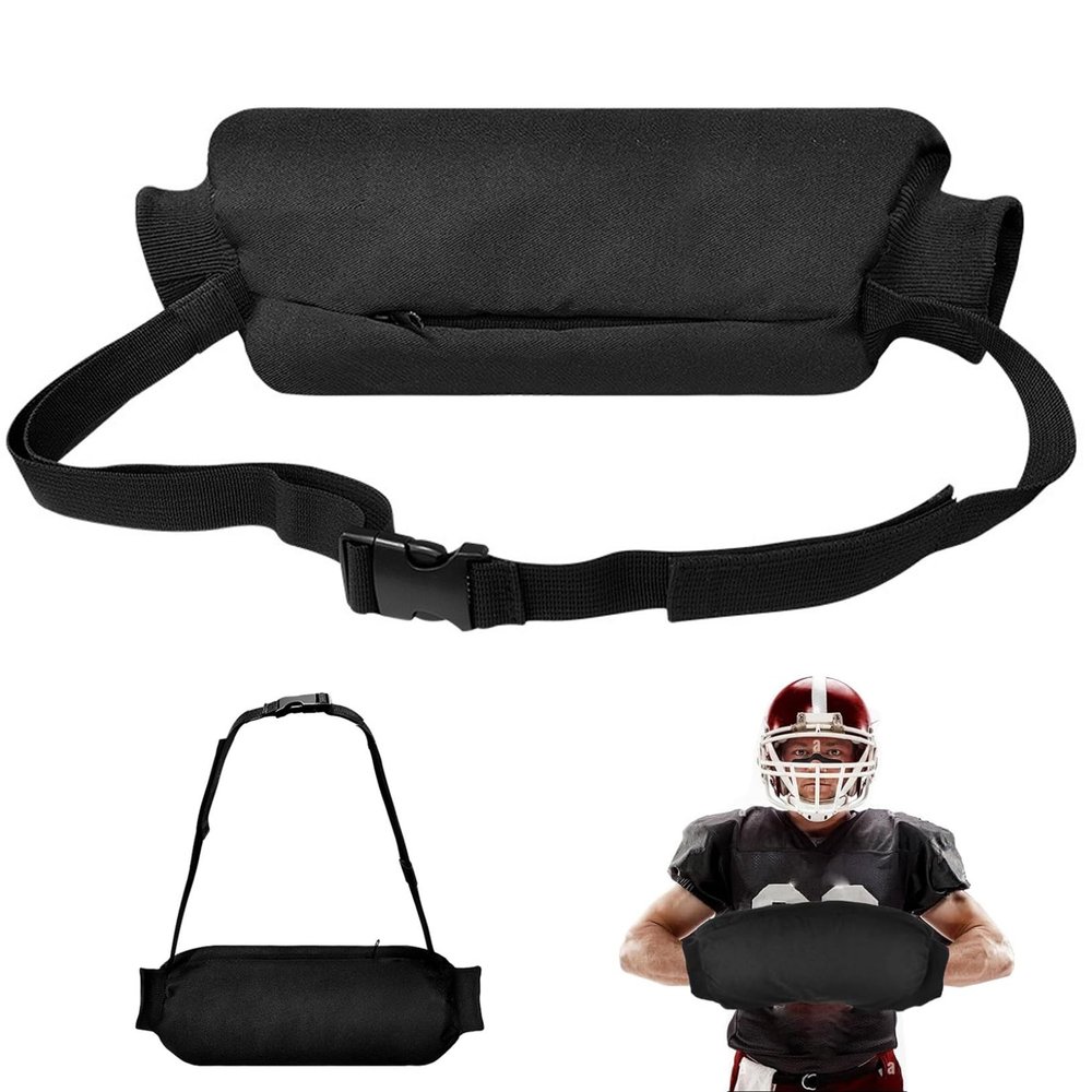 Peosaard Hand Warmer Muff, Football Hand Warmer Pouch, Winter Zipper Football Hand Warmer, Soft & Warm Hand Warmer Muff with Adjustable Strap, Hand Warmer Pouch for Outdoor Sports Accessories