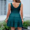 AUNEAL Womens Summer Dresses Sleeveless Button Down Casual Swing Mini Dress XXL view 4