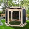 HOOYEAH Pop-up Screen House Tent, Portable Screen Room Camping Canopy Instant Screen Tent Ultimate Outdoor Shelter with Carry Bag for Patio, Backyard, Garden and Outdoor Activities, 10x10 view 2