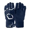 EvoShield Carbyne Adult Batting Gloves with Strap - Navy, Large view 1