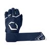 EvoShield Carbyne Adult Batting Gloves with Strap - Navy, Large view 4