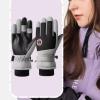 DWUSHUAID Ski Gloves Winter Warm Thickened Outdoor Mountaineering and Cycling Touch Screen Warm Gloves for Men and Women view 1