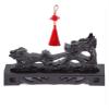 A1DFDFGOQSFG Sword Stand Katana Stand Dragon Resin Black Samurai Sword Holder Stand Samurai Sword Holder view 1