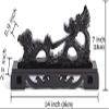 A1DFDFGOQSFG Sword Stand Katana Stand Dragon Resin Black Samurai Sword Holder Stand Samurai Sword Holder view 2