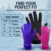 Kami-So Figure Skating Gloves with Velvet | Ice Skating Thermal Gloves | Ideal for Figure Skates Practice and Training | Soft and Stretch Fit for Women | Warm Lined & Durable | Black, CS (79) view 4
