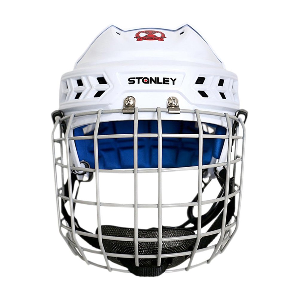 Zxpjkyu Hockey Helmet Sports Helmet Ice Speed Skate Helmet for Game Practice Training, L