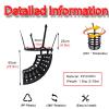 QYQCXGL Strong Load-Bearing Training Camps Free-Throw Practice Chute Shot Returner Net Return System Set, Universal Shooting Rebounder Machine, Basketball Hoop Accessories view 2