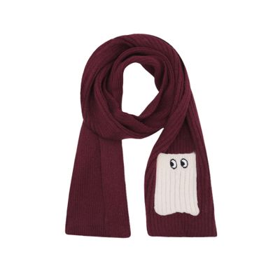 Eilova Orityle Winter Kids Scarf Cute Pocket Knit Scarves Shawl Wrap Soft Warm Neck Warmer for Toddler Little Girls Boys