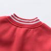 NHUHEQ Kids Baseball Jackets Boys Girls Fit Varsity Jacket Casual Lightweight Plain Button Cardigan School Coat view 4