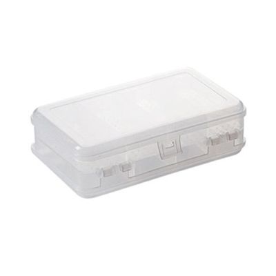 atcdfuw Hangsu Storage Cases,Compact Jewellery Organizers Convenient Jewelry Sorting Box 2 Layer Organizers for Home Decoration