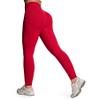 Aoxjox Workout Peach Contour Seamless Hidden Scrunch Butt Lift Leggings for Women Gym Yoga Pants 24" (Lipstick Red, X-Small) view 1