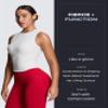 Aoxjox Workout Peach Contour Seamless Hidden Scrunch Butt Lift Leggings for Women Gym Yoga Pants 24" (Lipstick Red, X-Small) view 2