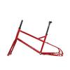BSFHQS Road Bike Frameset 700C 451 BMX Bike Frame Disk Brake Frame 38cm 42cm Cr-Mo Steel Bike Frame Quick Release Frame 100/135mm Internal Routing BSA BB68mm(Burgundy,38cm) view 1