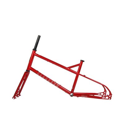 BSFHQS 451 BMX Bike Frame Road Bike Frameset 700C Cr-Mo Steel Bike Frame 38cm 42cm Disk Brake Frame Quick Release Frame 100/135mm Internal Routing BSA BB68mm(Burgundy,38cm)