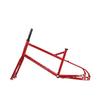 BSFHQS 451 BMX Bike Frame Road Bike Frameset 700C Cr-Mo Steel Bike Frame 38cm 42cm Disk Brake Frame Quick Release Frame 100/135mm Internal Routing BSA BB68mm(Burgundy,38cm) view 1