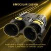 Miasazyr Head Mounted Night Vision Goggles, 4K Night Vision Binoculars for Adults, 984FT Digital Infrared Night Vision with 3D Vision Effect & 8 X Zoom for Camping view 2