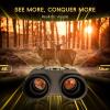 Miasazyr Head Mounted Night Vision Goggles, 4K Night Vision Binoculars for Adults, 984FT Digital Infrared Night Vision with 3D Vision Effect & 8 X Zoom for Camping view 4