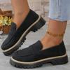 Orthoture Orthopedic Platform Loafers,Comfort Orthoture Orthopedic Shoes,Lug Sole Loafers for Women,Slip On Comfort Casual Fashion (Rose,7.5) view 3