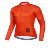 Men's Cycling Jerseys Breathable Long Sleeves Cycling Clothing Quick-Dry Mountain Bike Shirt with Pockets view 1