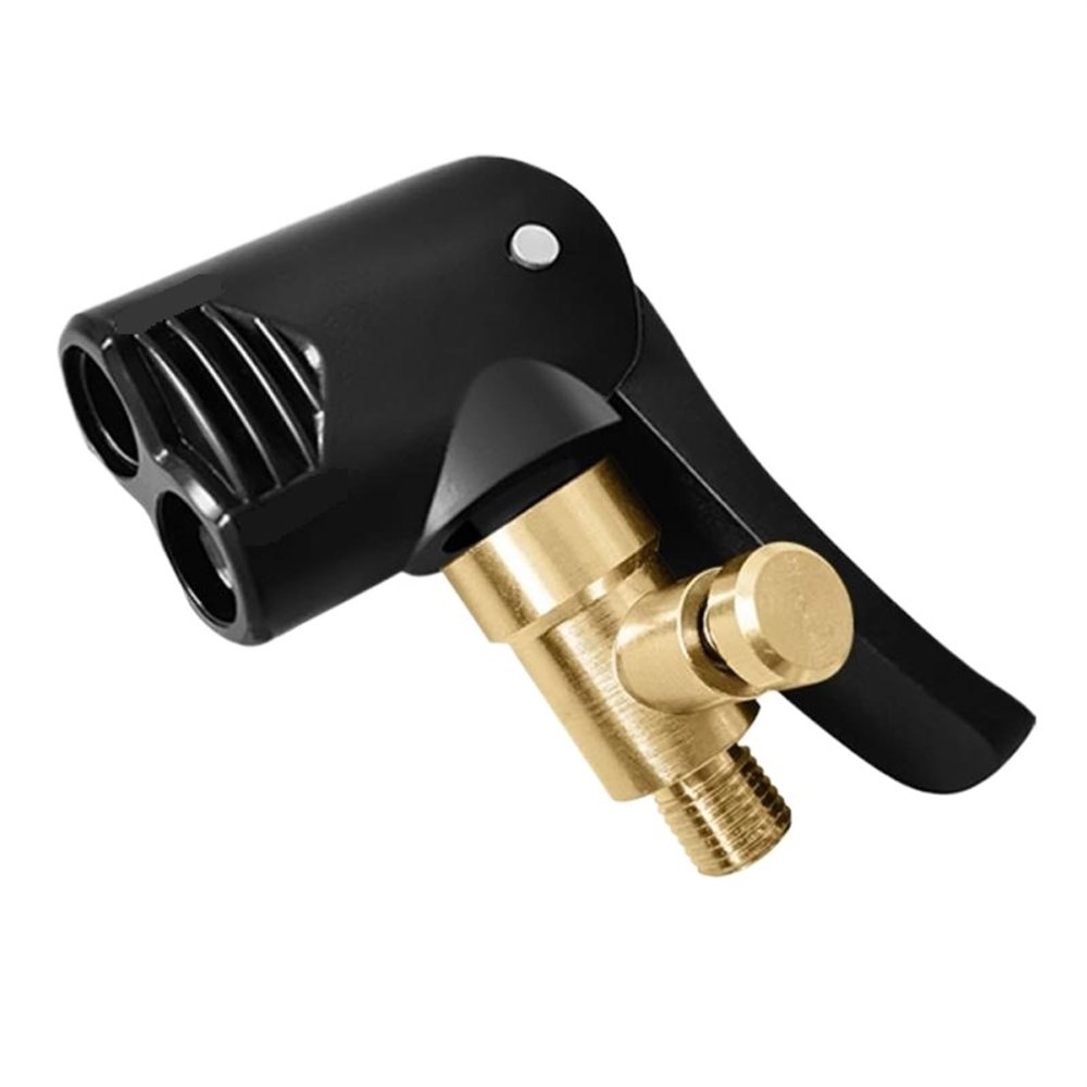 SBNPLXMN Bicycle Pump Nozzle Hose Adapter Dual Head Pumping Parts Service Accessories