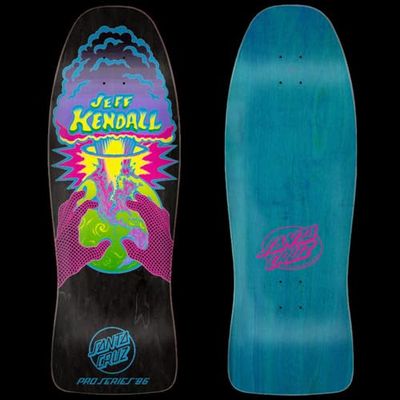 Jeff Kendall End of World Old School Reissue Santa Cruz Skateboard Deck