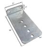 A.A 8 Pack 10" Galvanized L-Type Boat Trailer Bunk Bracket, Heavy Duty (8 Pack) view 2