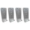 A.A 4 Pack 12" Galvanized L-Type Boat Trailer Bunk Bracket, Heavy Duty (4 Pack) view 1